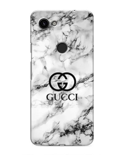 Чехол для Google Pixel 3 XL с картинкой «Gucci — мраморный шик»