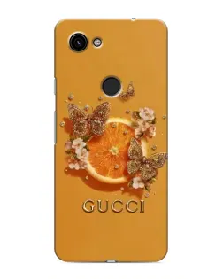 Чохол для Google Pixel 3 XL з картинкою «Gucci — золоті метелики»