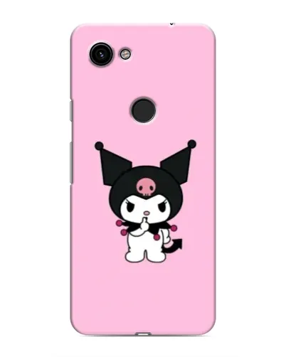 Чехол для Google Pixel 3 XL с картинкой «Kuromi — розовая нежность»