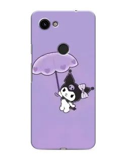 Чехол для Google Pixel 3 XL с картинкой «Kuromi с зонтиком»