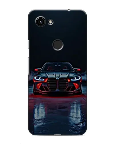 Чехол для Google Pixel 3 XL с картинкой «BMW на мокрой дороге»