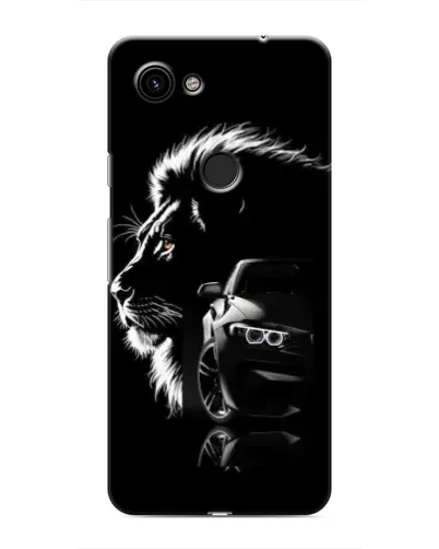 Чехол для Google Pixel 3 XL с картинкой «BMW и лев»