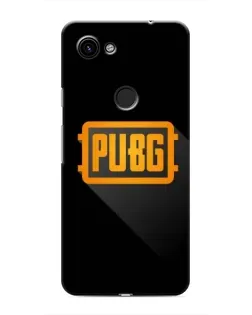 Чехол для Google Pixel 3 XL с картинкой «PUBG — рамка лого»