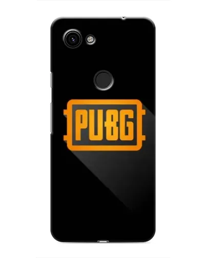 Чехол для Google Pixel 3 XL с картинкой «PUBG — рамка лого»