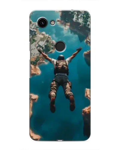 Чехол для Google Pixel 3 XL с картинкой «PUBG — свободное падение»