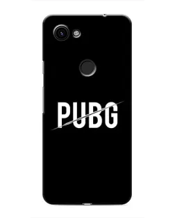 Чехол для Google Pixel 3 XL с картинкой «PUBG — белый логотип»