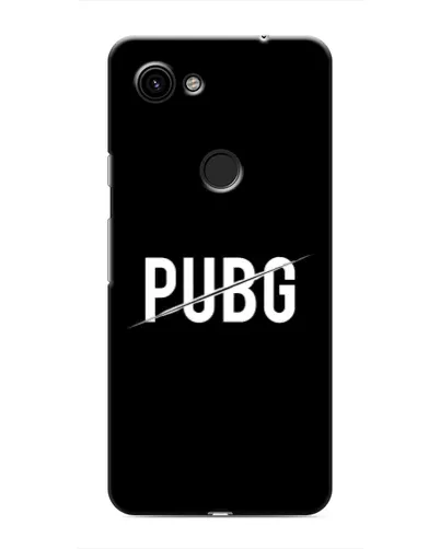 Чехол для Google Pixel 3 XL с картинкой «PUBG — белый логотип»