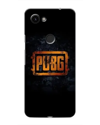 Чехол для Google Pixel 3 XL с картинкой «PUBG — золотой логотип»