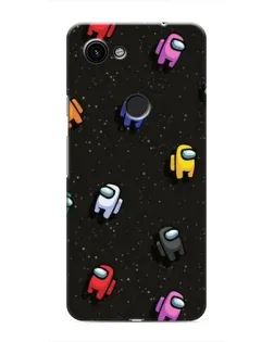 Чохол для Google Pixel 3 XL з картинкою «Космічний патерн Among Us»