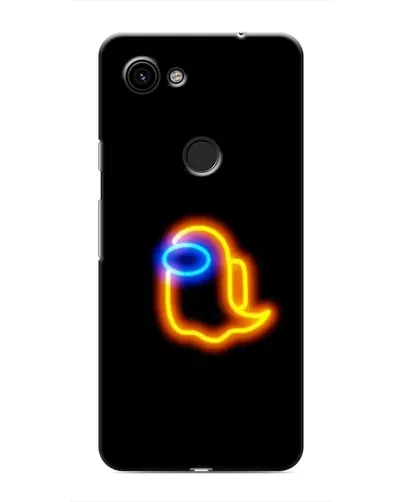 Чехол для Google Pixel 3 XL с картинкой «Among Us неоновое сияние»