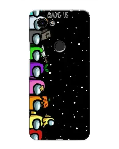 Чехол для Google Pixel 3 XL с картинкой «Команда Among Us»