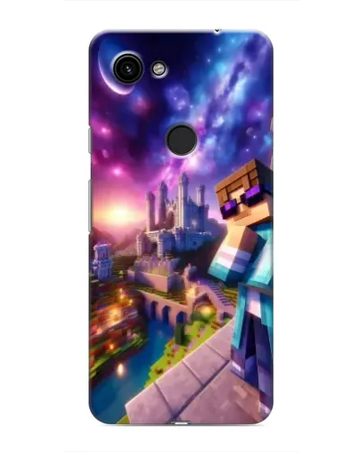 Чехол для Google Pixel 3 XL с картинкой «Стив и космос»