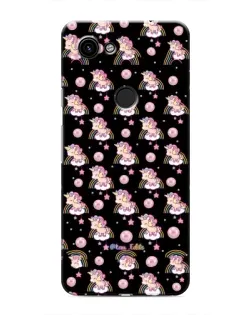 Чехол для Google Pixel 3 XL с картинкой «Magic Unicorn паттерн»