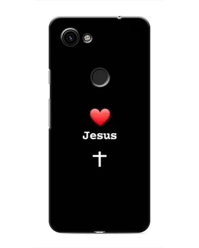 Чехол для Google Pixel 3 XL с картинкой «Сердце - Jesus»