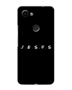 Чехол для Google Pixel 3 XL с картинкой «Точки веры J.E.S.U.S.»