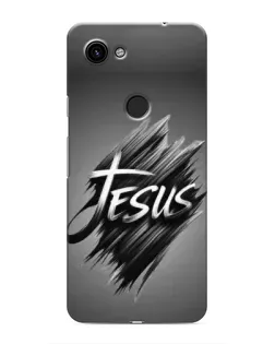 Чехол для Google Pixel 3 XL с картинкой «Надпись Jesus Graffiti»