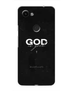 Чехол для Google Pixel 3 XL с картинкой «GOD — Бог над всем»