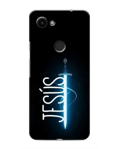 Чехол для Google Pixel 3 XL с картинкой «Меч Духа Jesus»