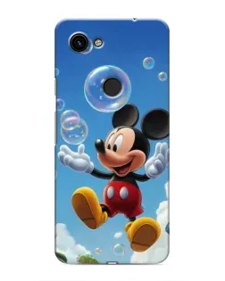 Чехол для Google Pixel 3 XL с картинкой «Mickey и мыльные пузыри»