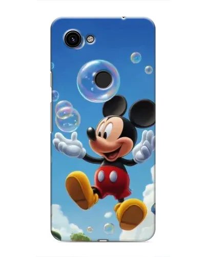 Чехол для Google Pixel 3 XL с картинкой «Mickey и мыльные пузыри»