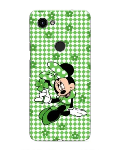Чехол для Google Pixel 3 XL с картинкой «Mickey в клетку»