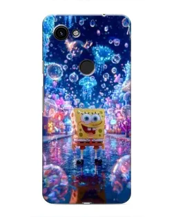 Чехол для Google Pixel 3 XL с картинкой «Неоновый океан»