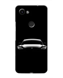 Чехол для Google Pixel 3 XL с картинкой «Фары Tesla Night»