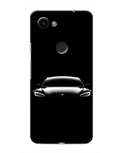 Чехол для Google Pixel 3 XL с картинкой «Фары Tesla Night»