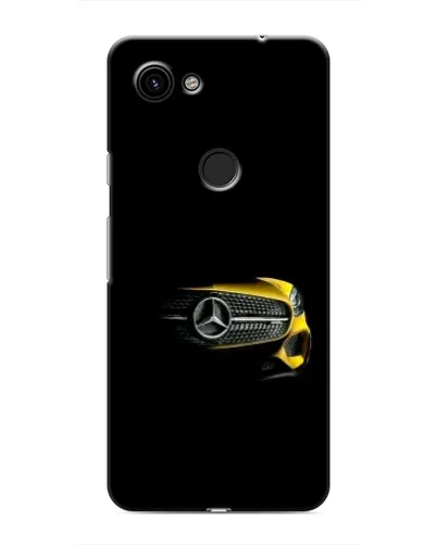 Чехол для Google Pixel 3 XL с картинкой «Mercedes — ретро стиль»