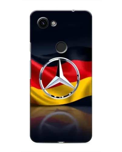 Чехол для Google Pixel 3 XL с картинкой «Mercedes — флаг Германии»