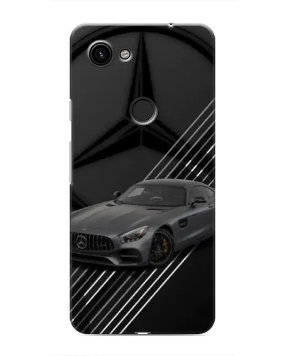 Чехол для Google Pixel 3 XL с картинкой «Mercedes AMG — графика»