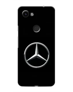 Чехол для Google Pixel 3 XL с картинкой «Mercedes классический лого»