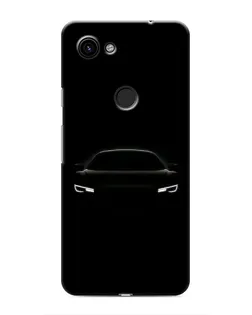 Чехол для Google Pixel 3 XL с картинкой «Взгляд Audi в темноте»