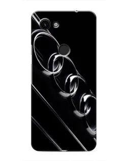 Чехол для Google Pixel 3 XL с картинкой «Audi — абстрактные кольца»
