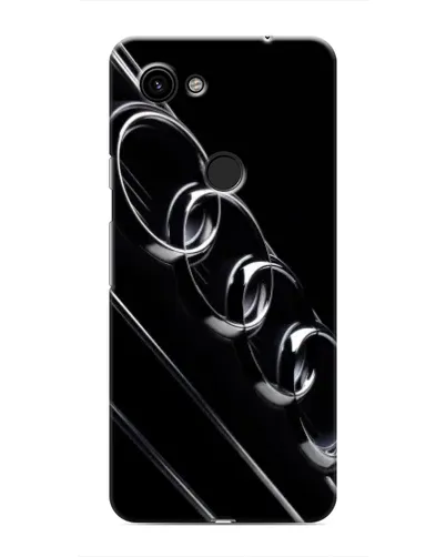 Чехол для Google Pixel 3 XL с картинкой «Audi — абстрактные кольца»