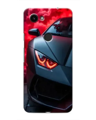 Чехол для Google Pixel 3 XL с картинкой «Lamborghini красное сияние»