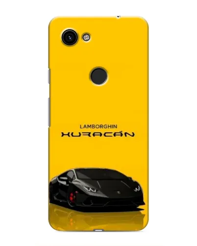 Чехол для Google Pixel 3 XL с картинкой «Lamborghini Huracan черный»