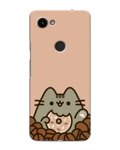 Чехол для Google Pixel 3 XL с картинкой «Кофейный Пушин»
