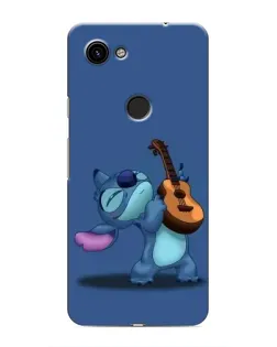 Чехол для Google Pixel 3 XL с картинкой «Стич с укулеле»