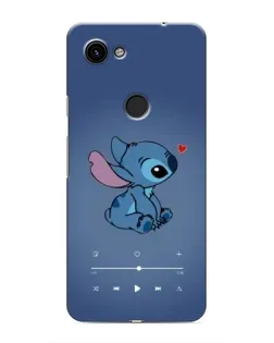 Чехол для Google Pixel 3 XL с картинкой «Музыкальный Stitch»