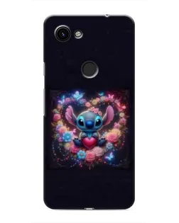 Чехол для Google Pixel 3 XL с картинкой «Stitch в цветах»
