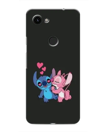 Чехол для Google Pixel 3 XL с картинкой «Анжел целует Стича»