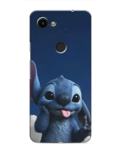 Чехол для Google Pixel 3 XL с картинкой «Стич в облаках»