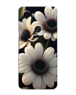 Чохол для Google Pixel 3 XL з картинкою «Білі маргаритки макро»