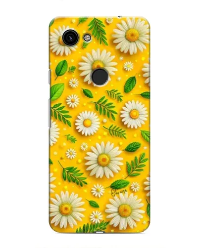 Чехол для Google Pixel 3 XL с картинкой «Ромашковое солнце»