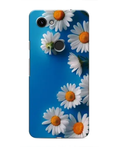 Чехол для Google Pixel 3 XL с картинкой «Белоснежные маргаритки»