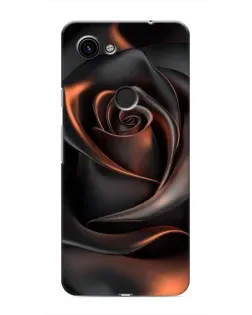Чохол для Google Pixel 3 XL з картинкою «Шовкова чорна троянда»