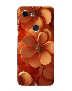 Чохол для Google Pixel 3 XL з картинкою «Помаранчева макро квітка»