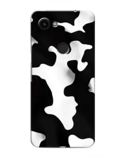 Чехол для Google Pixel 3 XL с картинкой «Черно-белое пятно»