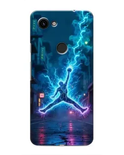 Чехол для Google Pixel 3a XL с картинкой «Jordan Gold Jumpman»